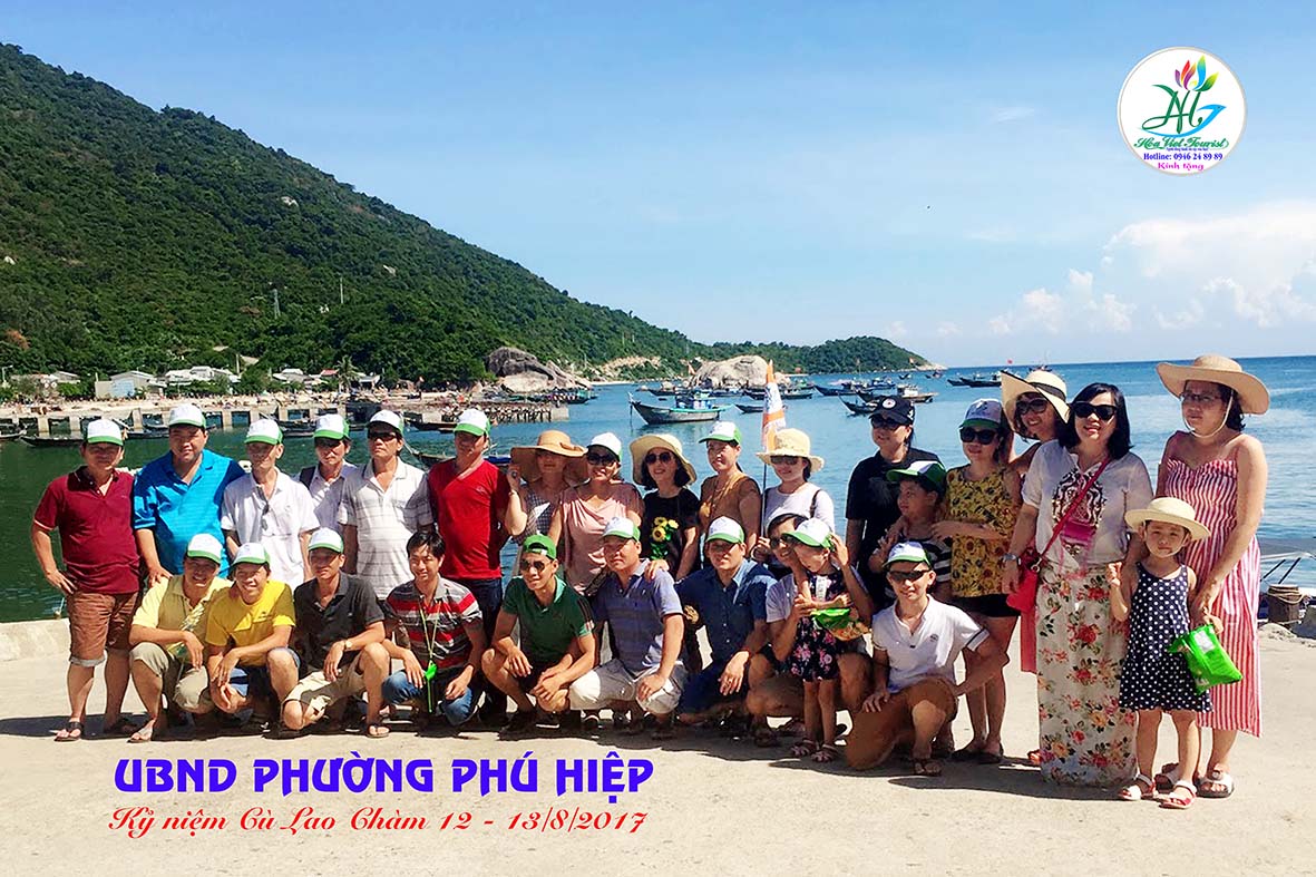 UBND PHƯỜNG PHÚ HIỆP THAM QUAN CÙ LAO CHÀM