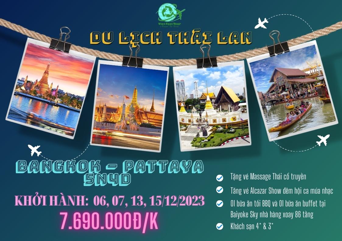 Du Lịch THÁI LAN - BANGKOK – PATTAYA